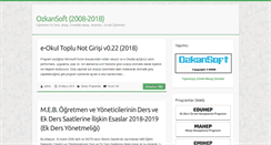 Desktop Screenshot of ozkansoft.com